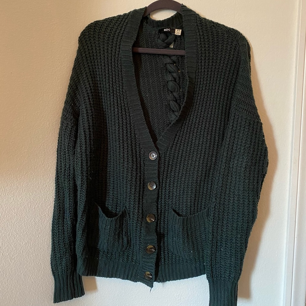 FORREST GREEN KNIT SWEATER